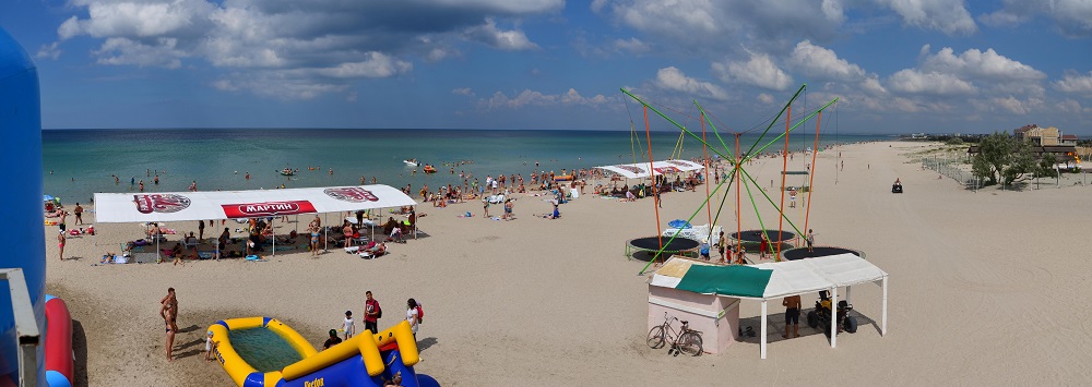 отдых в Поповке фото пляжа