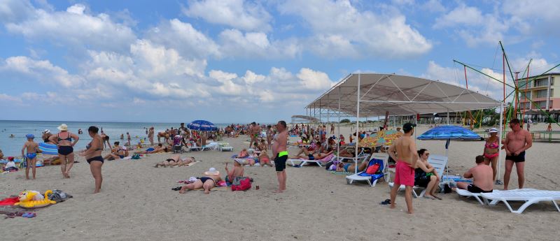 Лучший пляж для отдыха на Западном  берегу Крыма