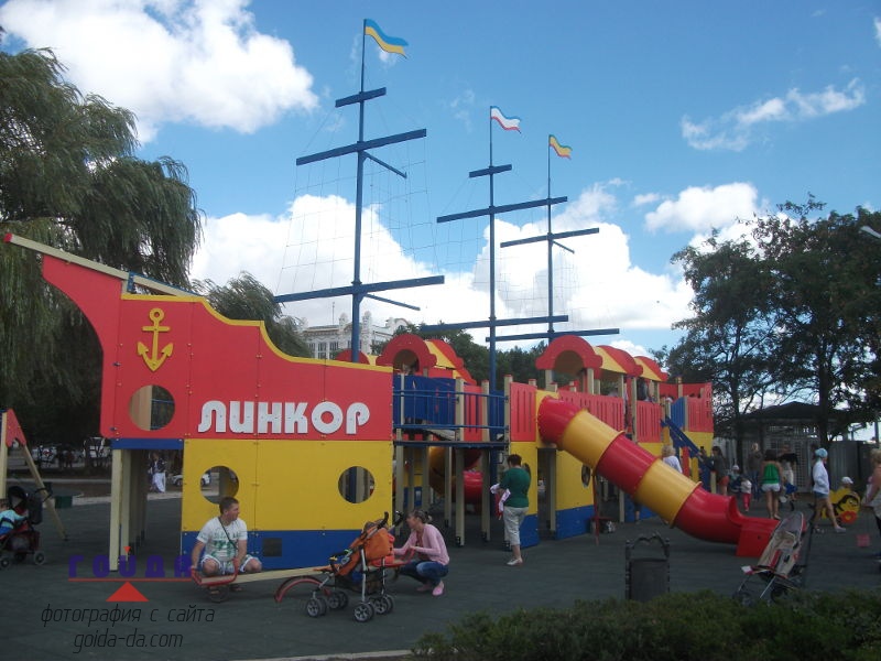 Детские площадки в Евпатории детские развлечения евпатория