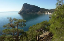 Пейзаж Нового Света, Крым Новый Свет вид на залив