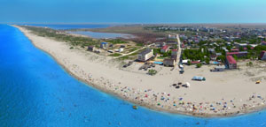 Отдых в Поповке — пляж