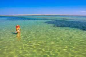 Озеро Донузлав недалеко от Поповки